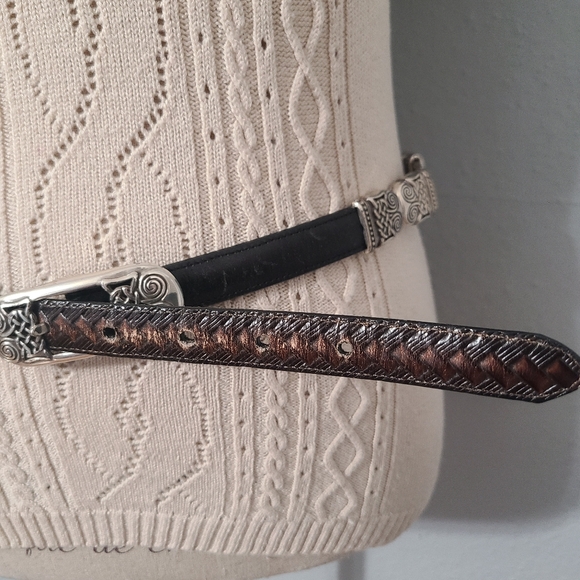Brighton B4200 Reversible Black Brown Belt‎ Size L34